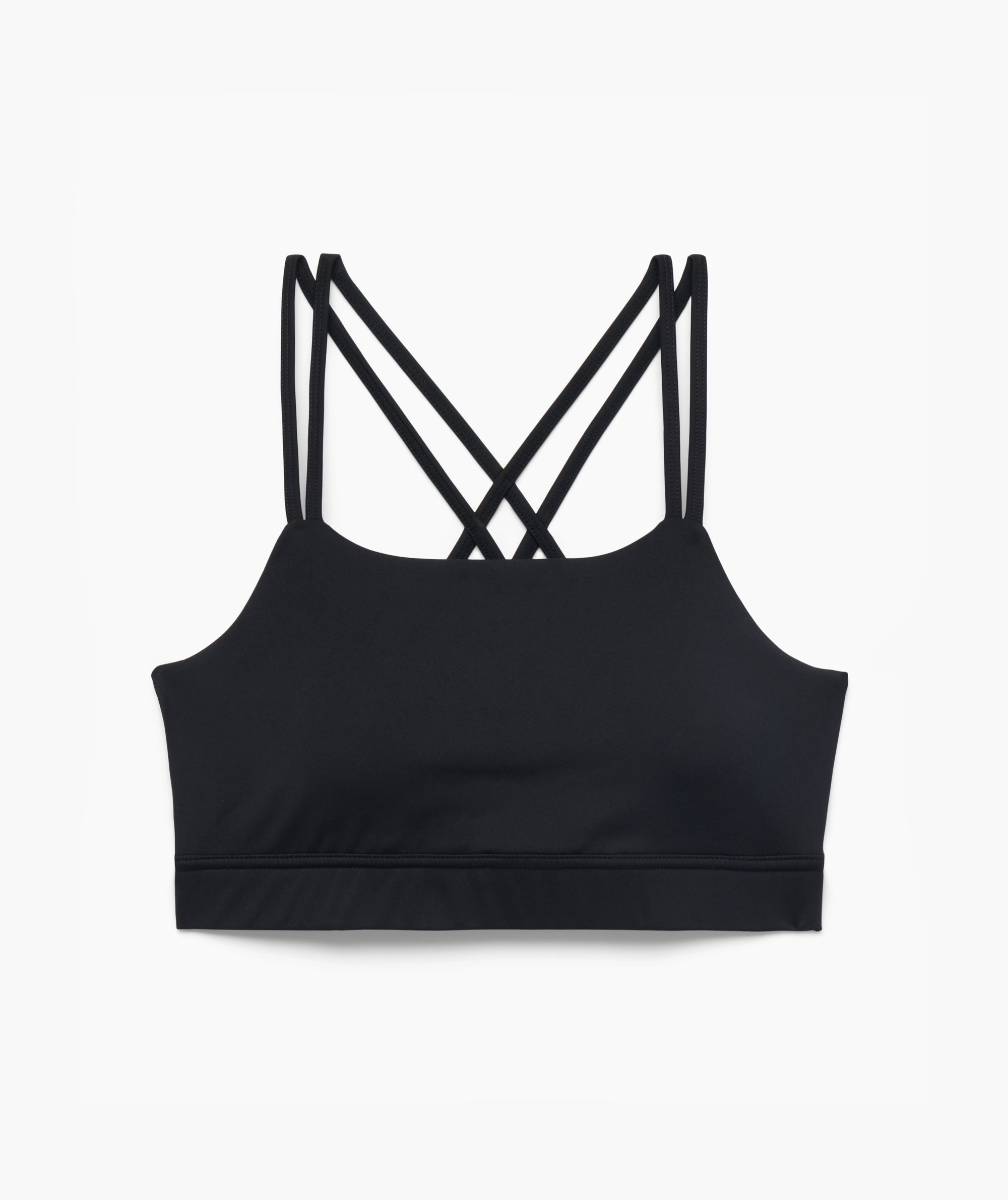 Double Cross-Back Sports Bra
