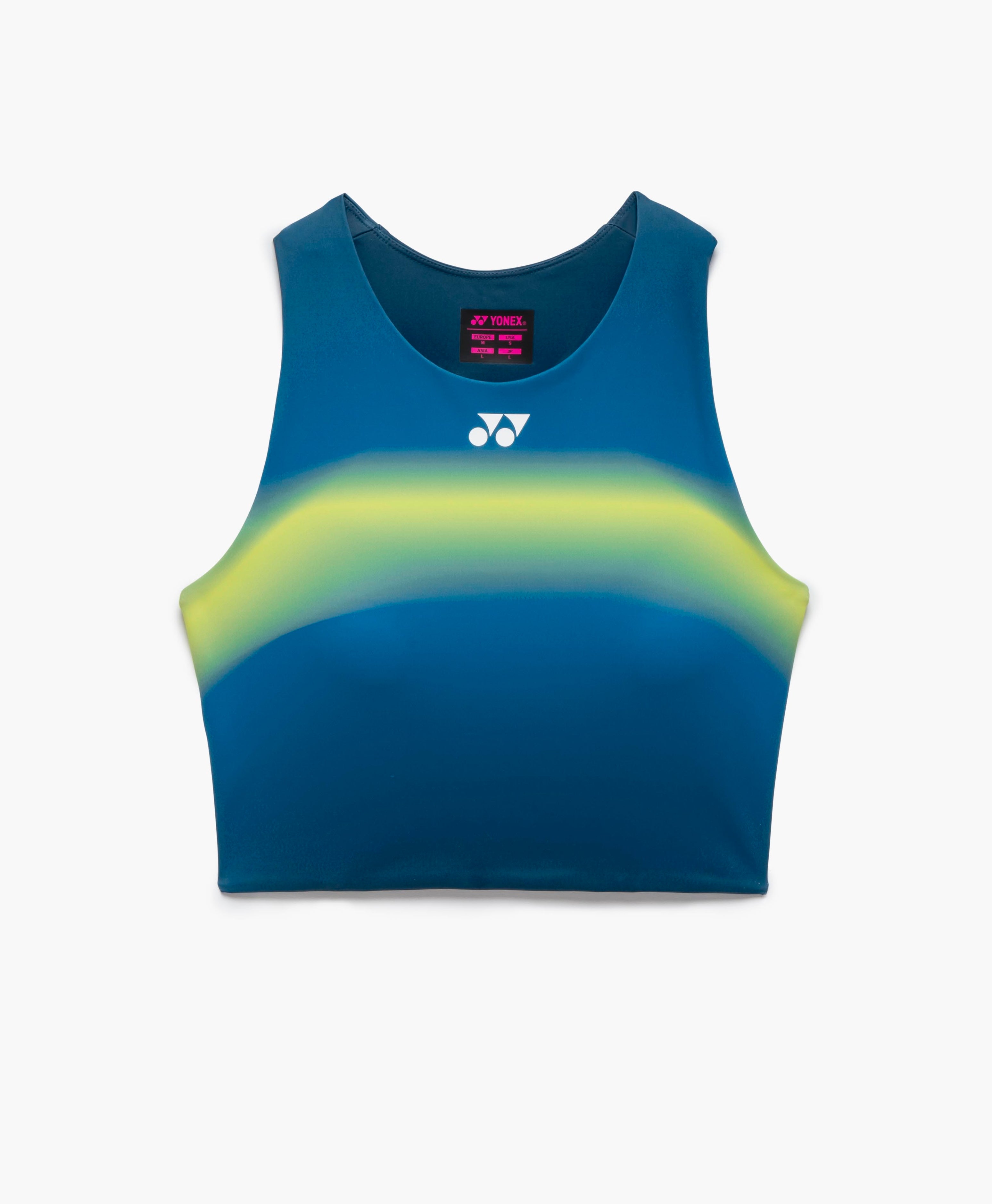 Iso-Glow Cropped Tournament Tank