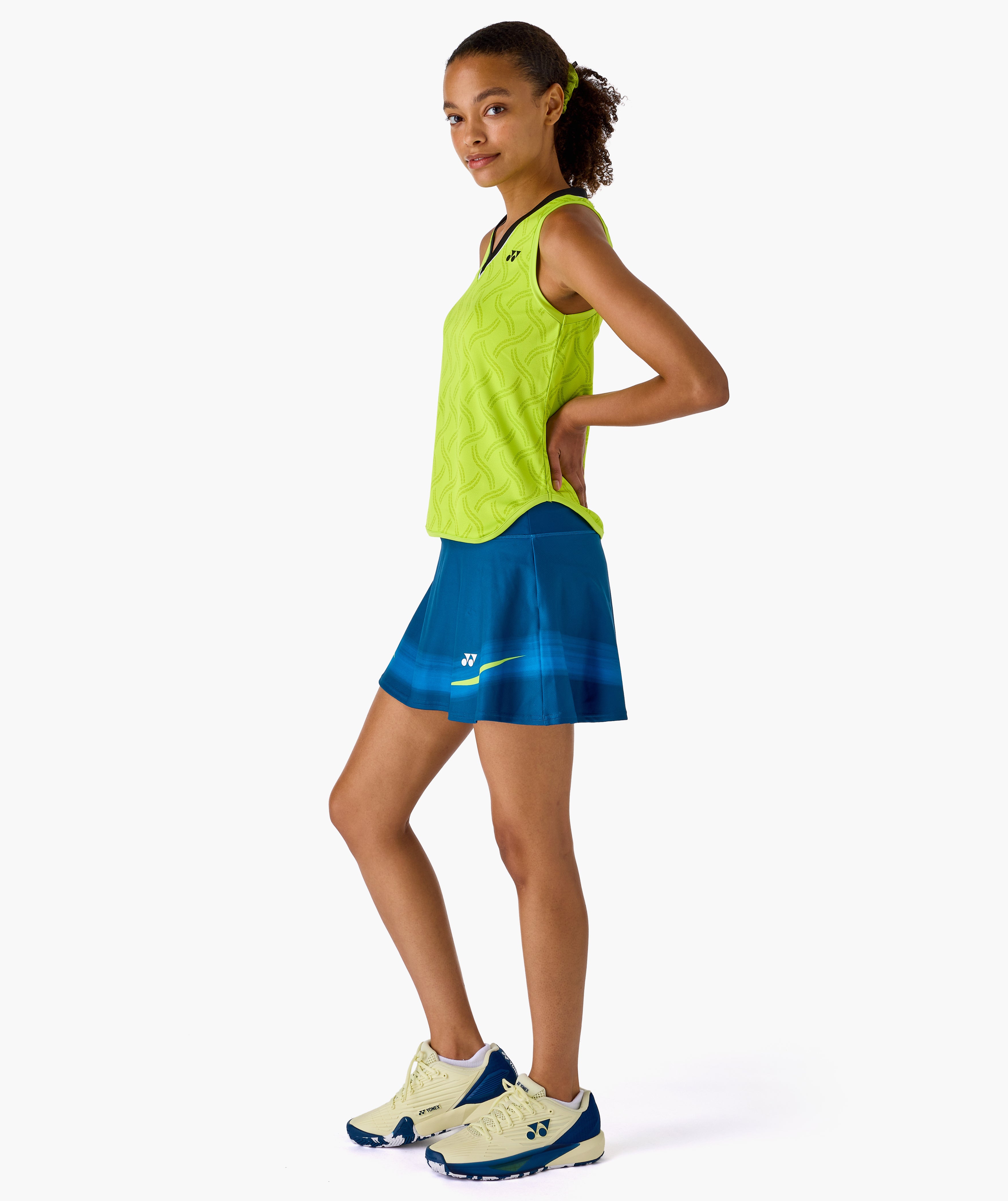 Flash Line Flared Tournament Skirt - Image 3