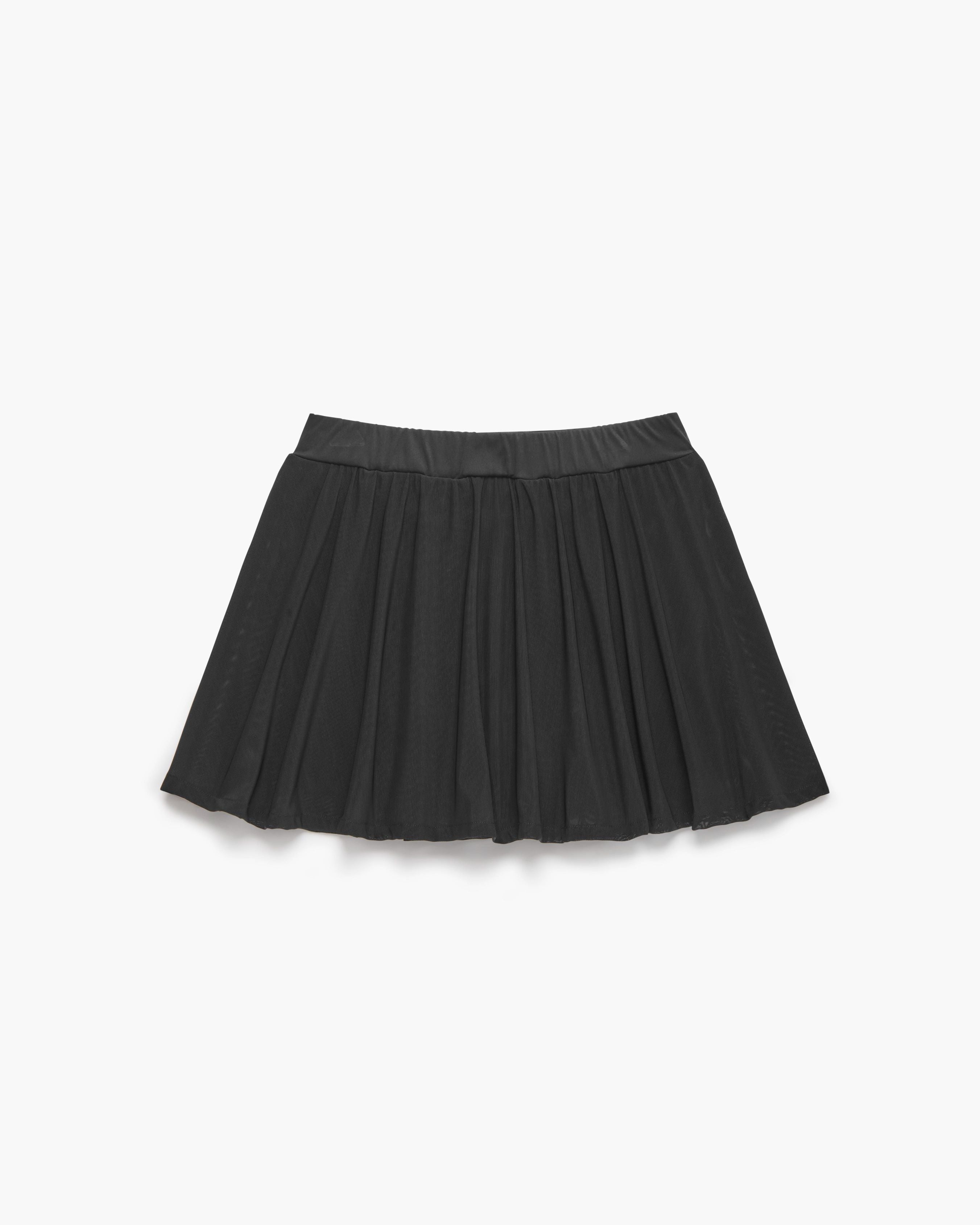 Sheer Competition Skirt With Built-In Shorts - Image 4