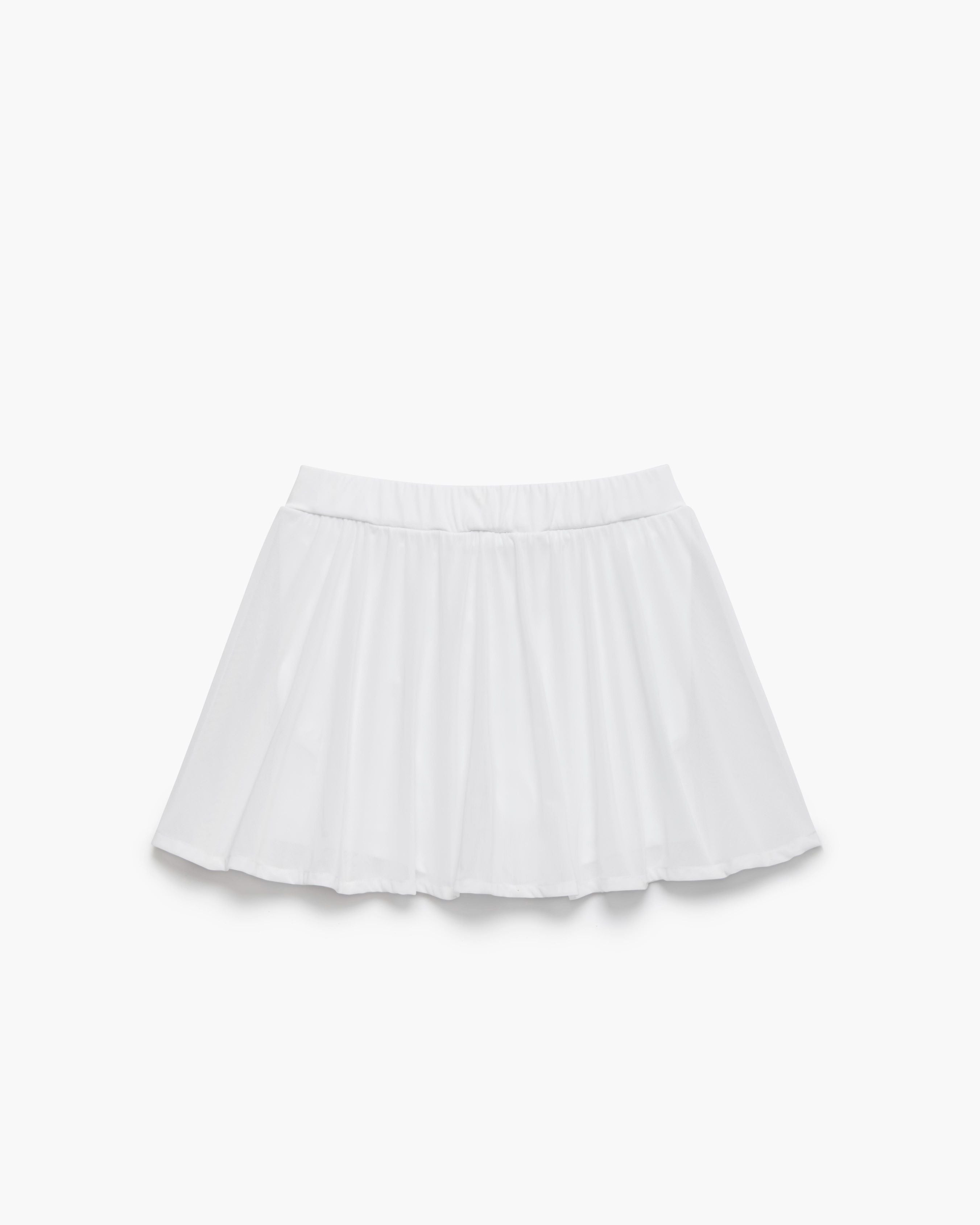 Sheer Competition Skirt With Built-In Shorts - Image 7