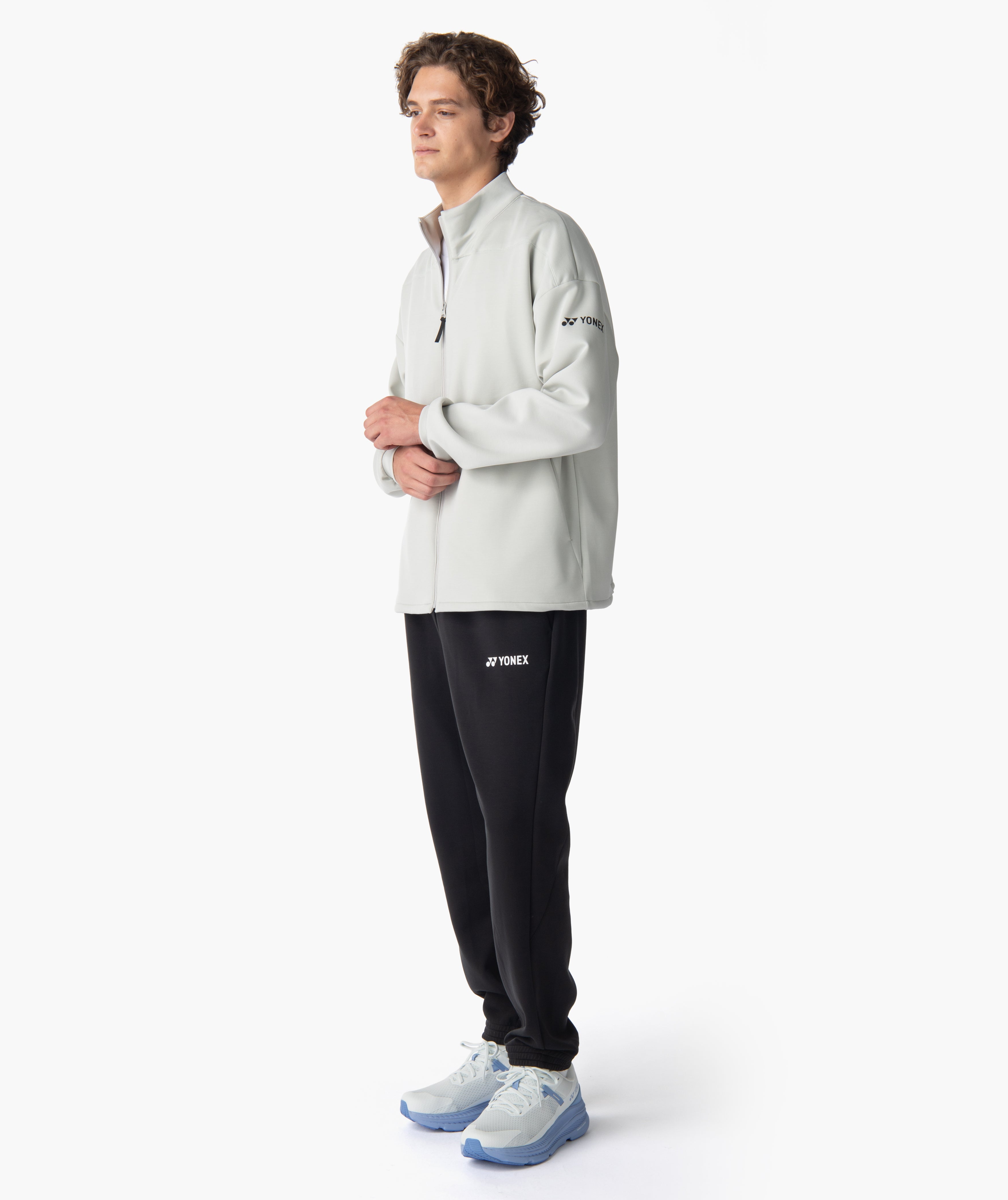 Center Mock Neck Full Zip - Image 3