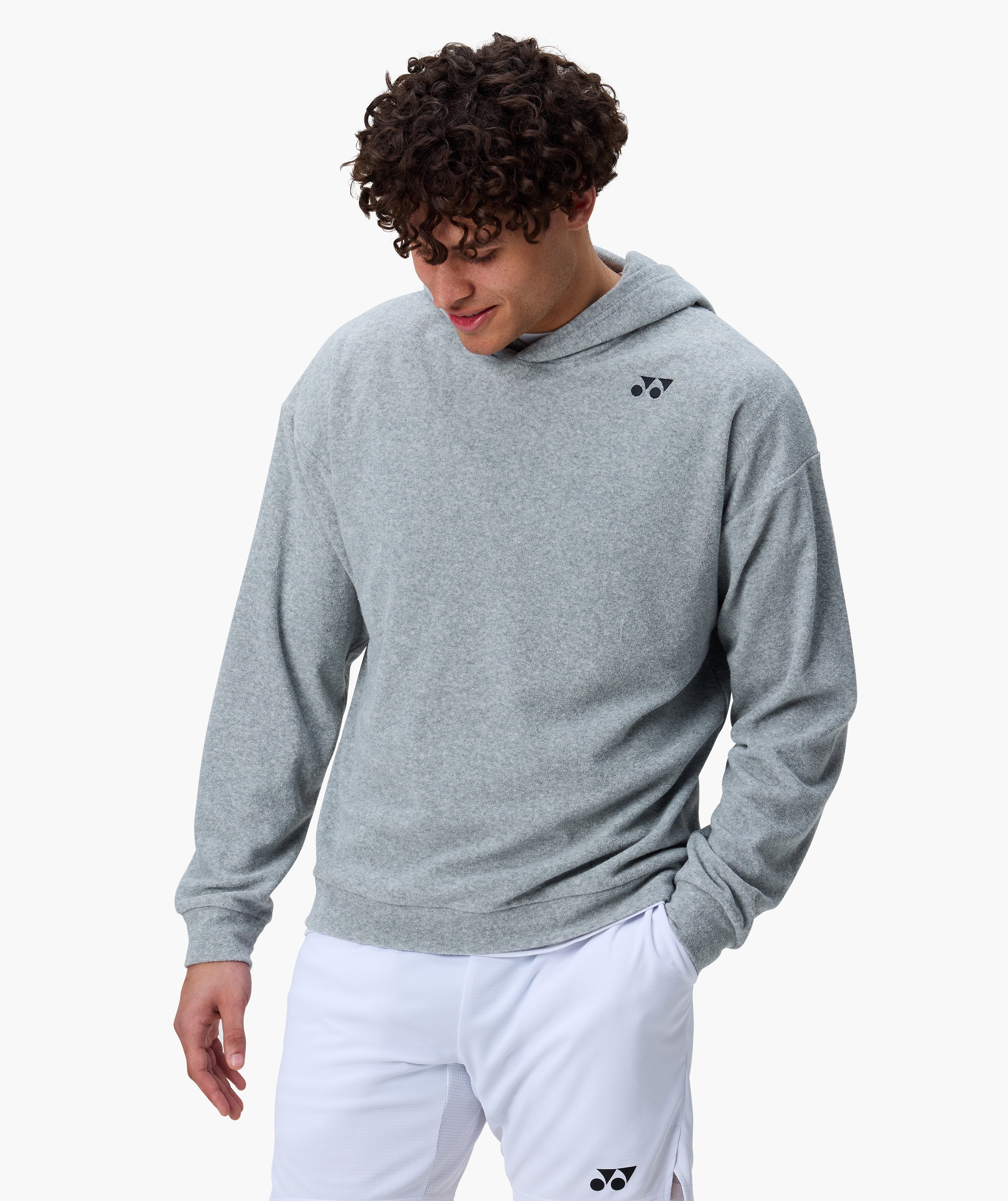 Terry Cloth Warm-Up Hoodie - Image 3